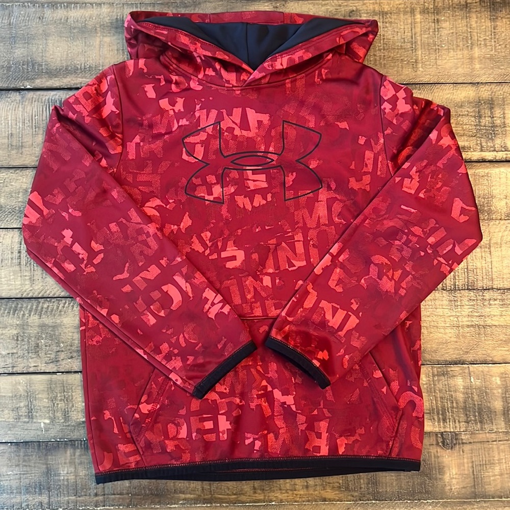 Boys Under Armour Red Sweatshirt YSM